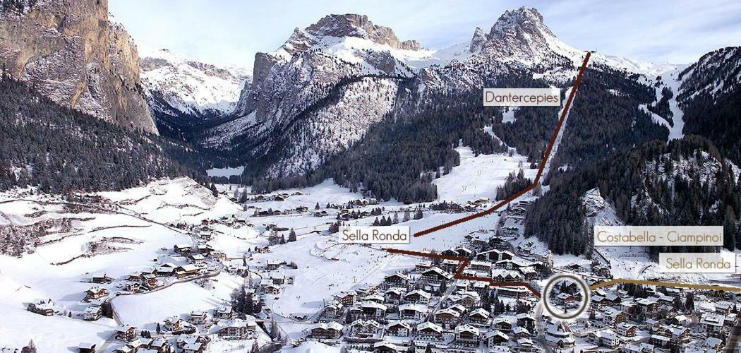 Apartments Burvel Selva di Val Gardena Exterior foto